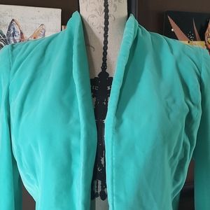 Vintage custom aqua suit